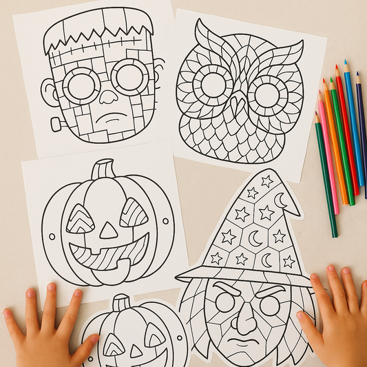 10 Søte og Skumle Halloweenmasker