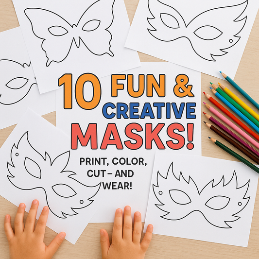 10 Fun & Creative Masks