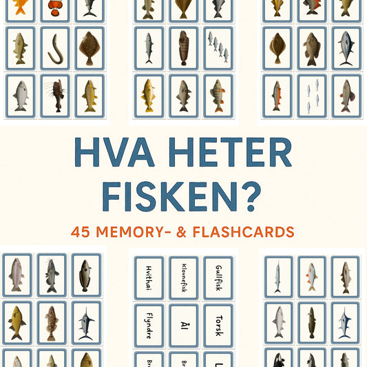 Hva Heter Fisken? 45 Memory & Flashcards