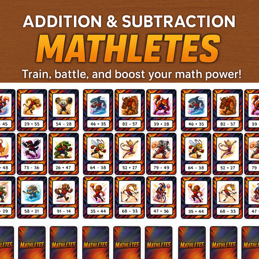 Mathletes – Addition & Subtraction Cards