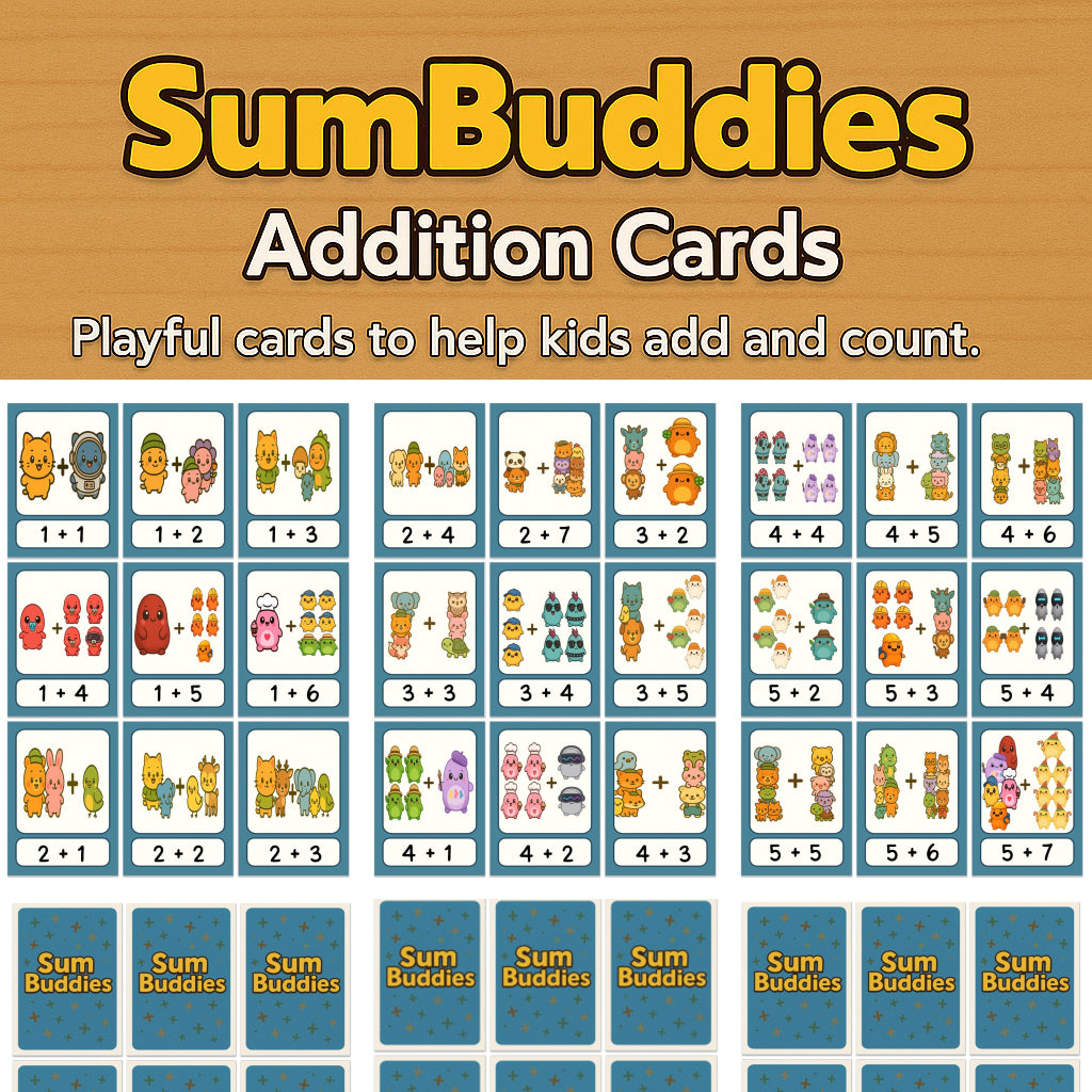SumBuddies – Addition Cards