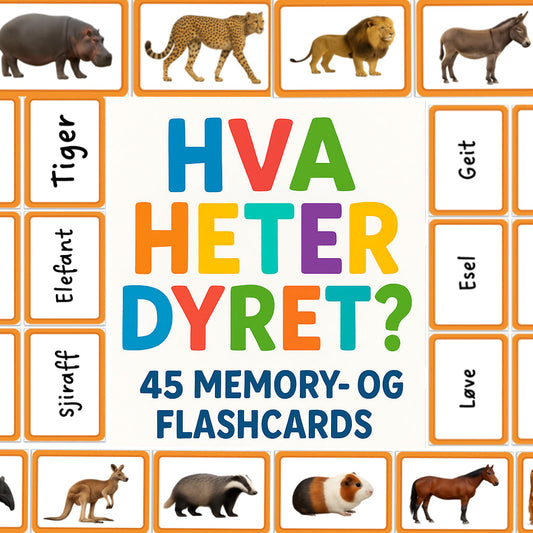 Hva Heter Dyret? 45 Memory & Flashcards
