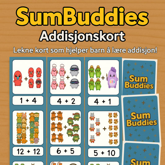 SumBuddies – Addisjonskort